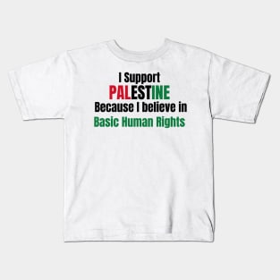 FREE PALESTINE Kids T-Shirt